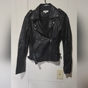 Leather Moto Jacket